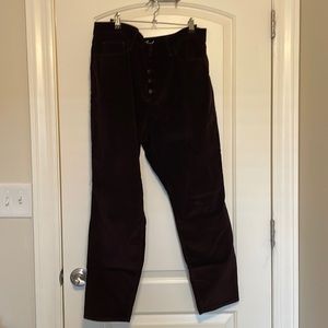 Corduroy pants